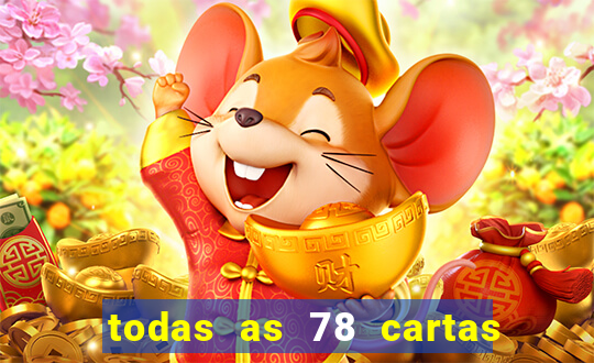 todas as 78 cartas do tarot